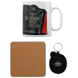 Набор подарочный Кошмар перед Рождеством Jack&Sally (кружка 315мл, подстаканник, брелок) GP85539