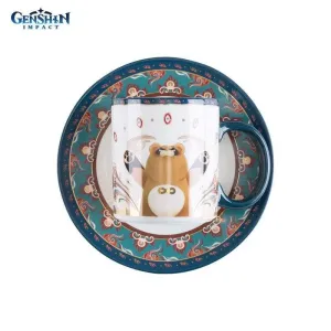 Набор из 3 предметов, кружка, блюдце, декоративный коврик "Flavours of the World" Guoba 697469661805