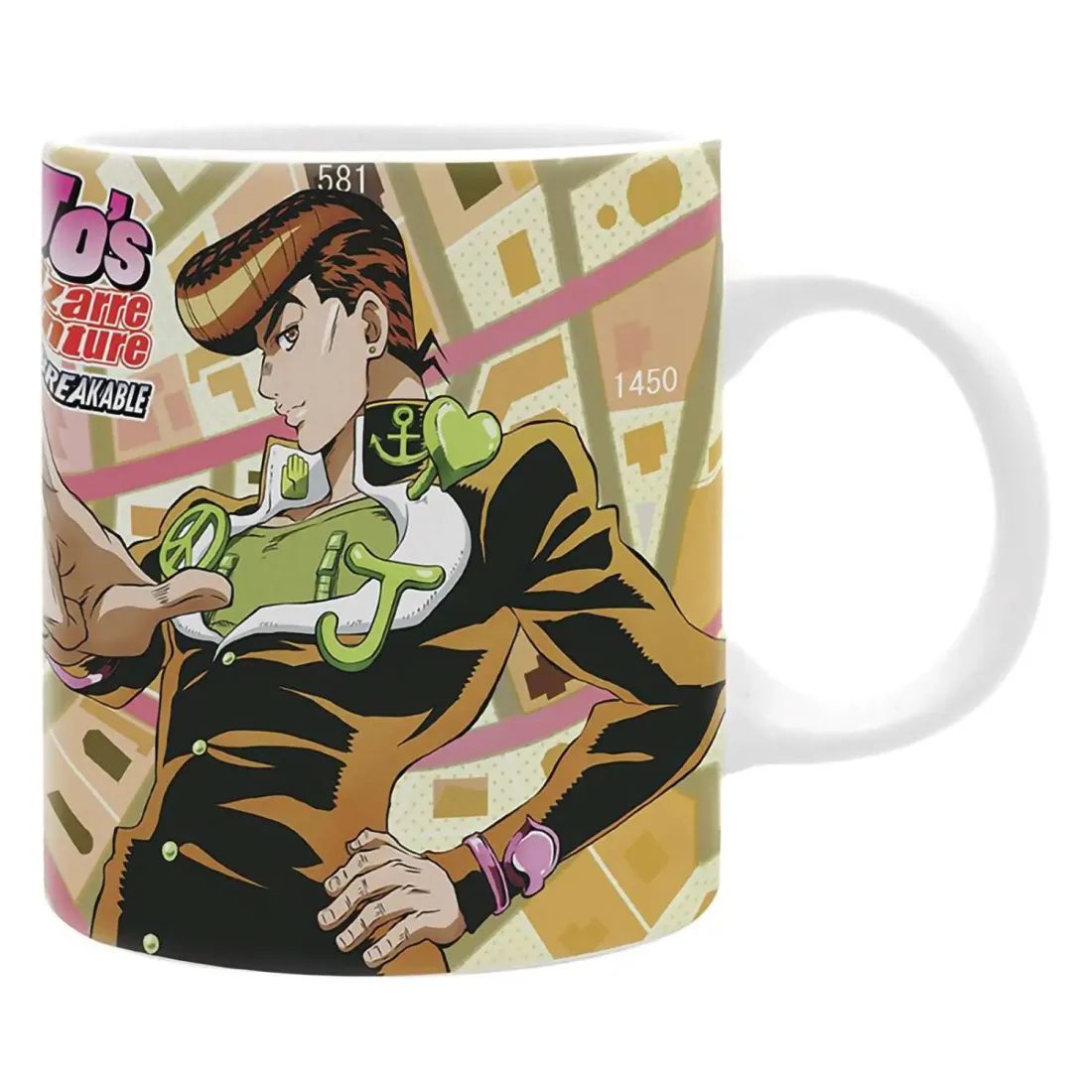 Кружка керамическая Jojo\'s Bizarre Adventure Mug 320 мл Map subli ABYMUGA351