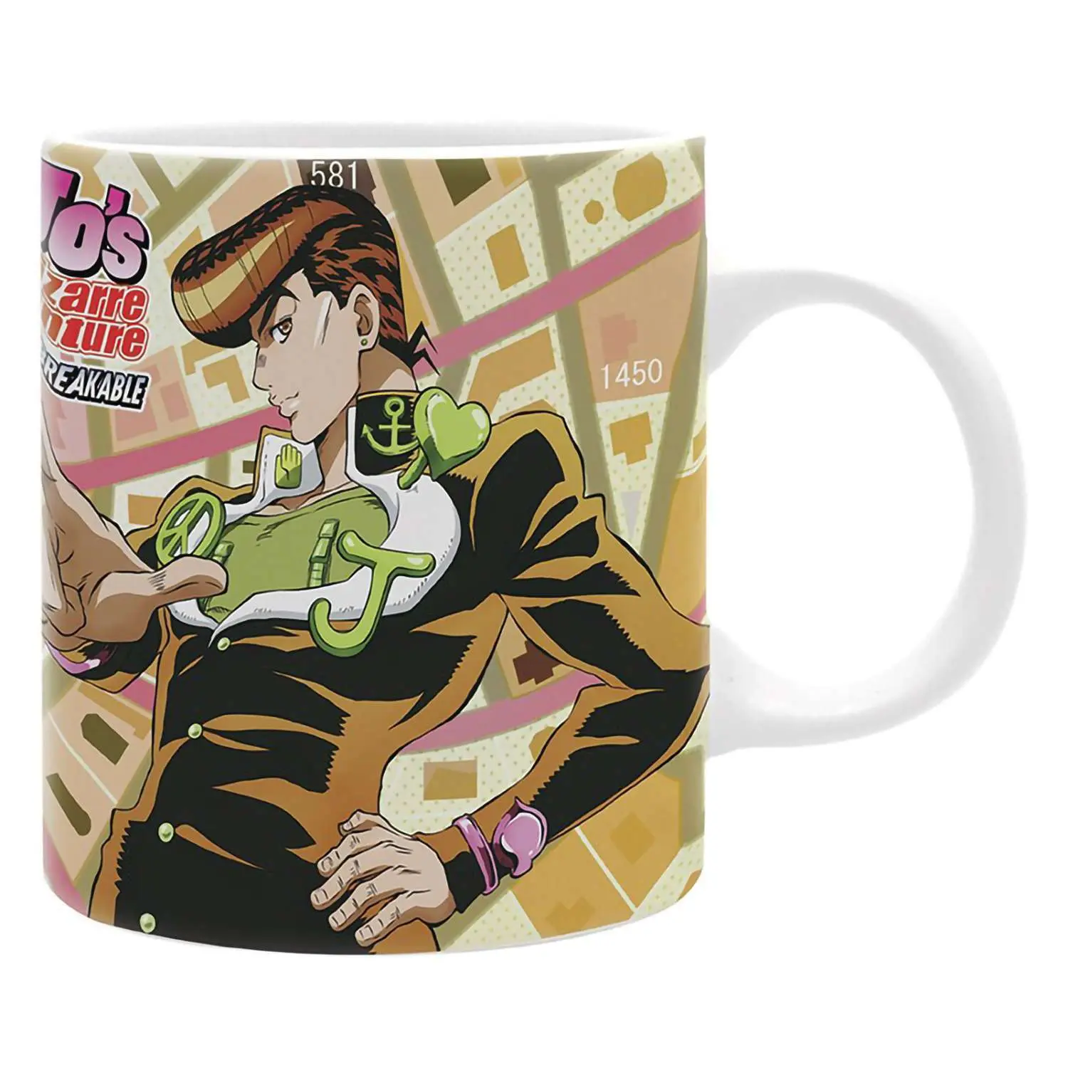 Кружка керамическая Jojo\'s Bizarre Adventure Mug 320 мл Map subli ABYMUGA351