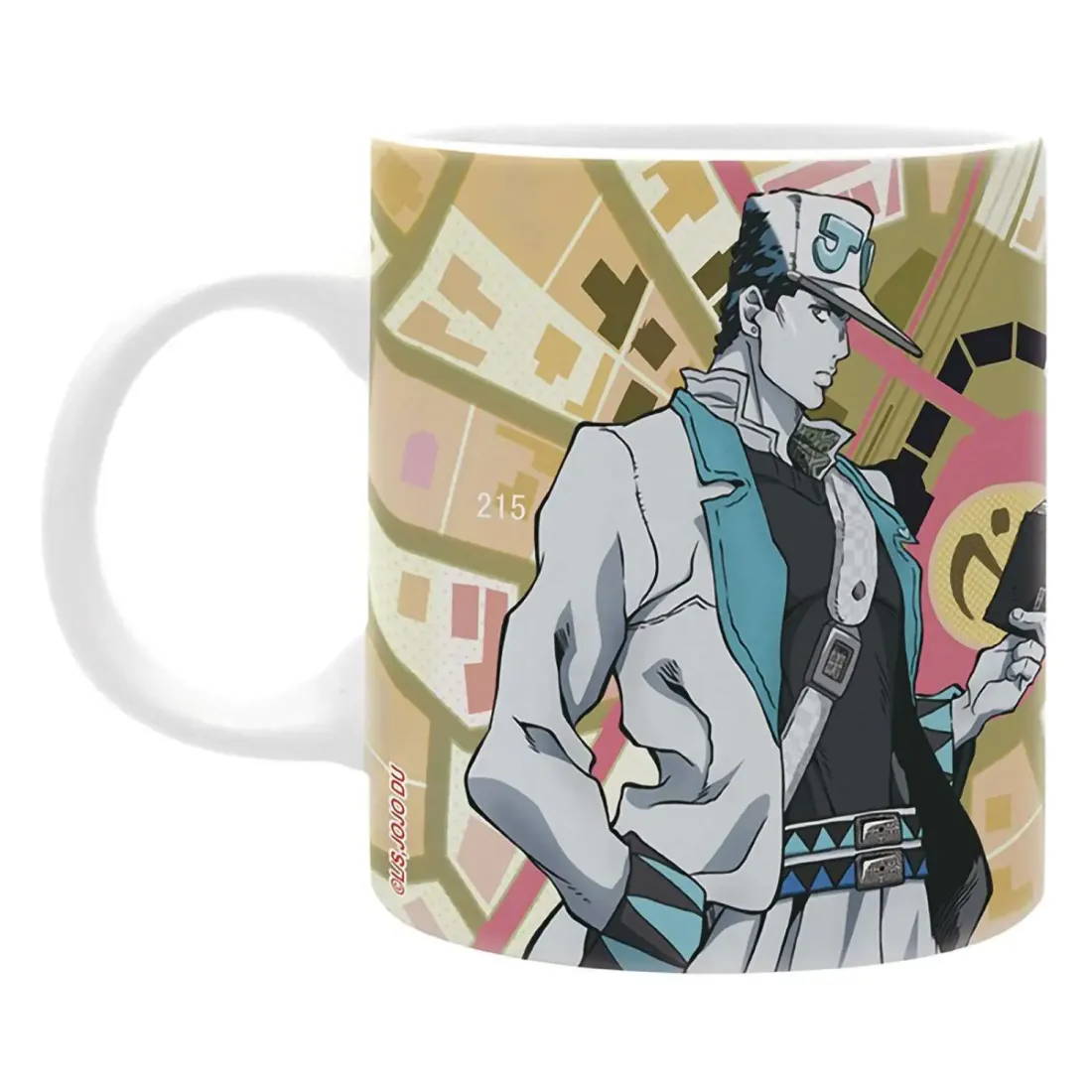 Кружка керамическая Jojo\'s Bizarre Adventure Mug 320 мл Map subli ABYMUGA351