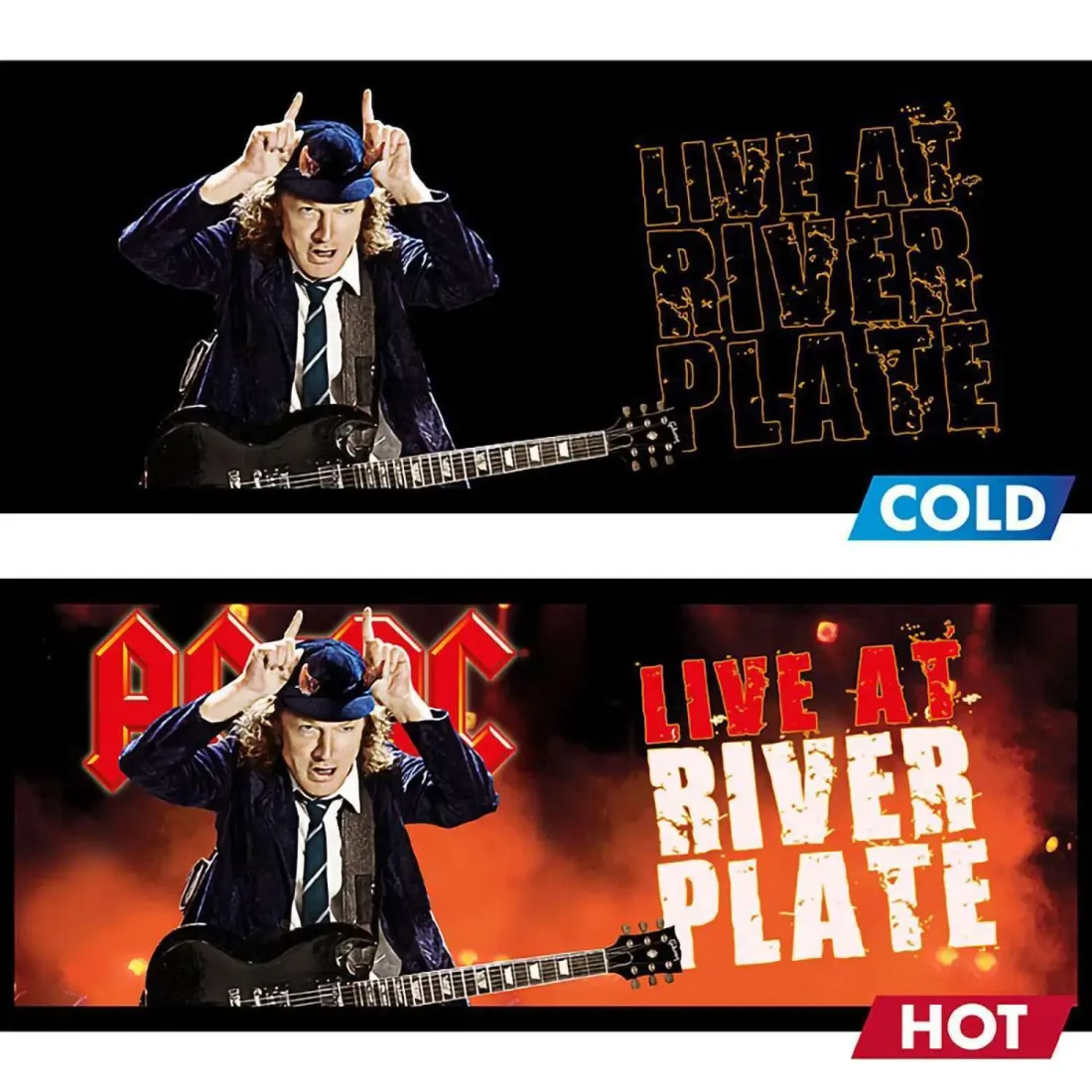 Кружка ABYstyle Gb Eye AC/DC  - Mug Heat Change - 320 ml - Live MGH0054