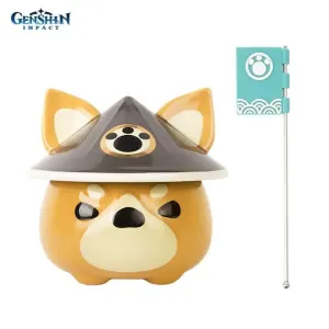 Кружка Геншин Импакт с крышкой Gorou Inuzaka 370 мл