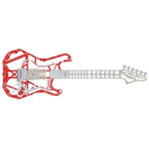 Конструктор металлический Metalcraft DIY 3D Гитара красная 5906018029420