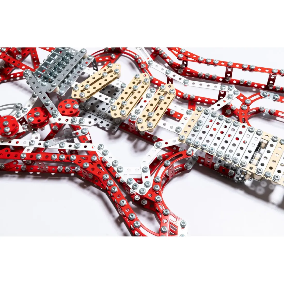 Конструктор металлический Metalcraft DIY 3D Гитара красная 5906018029420