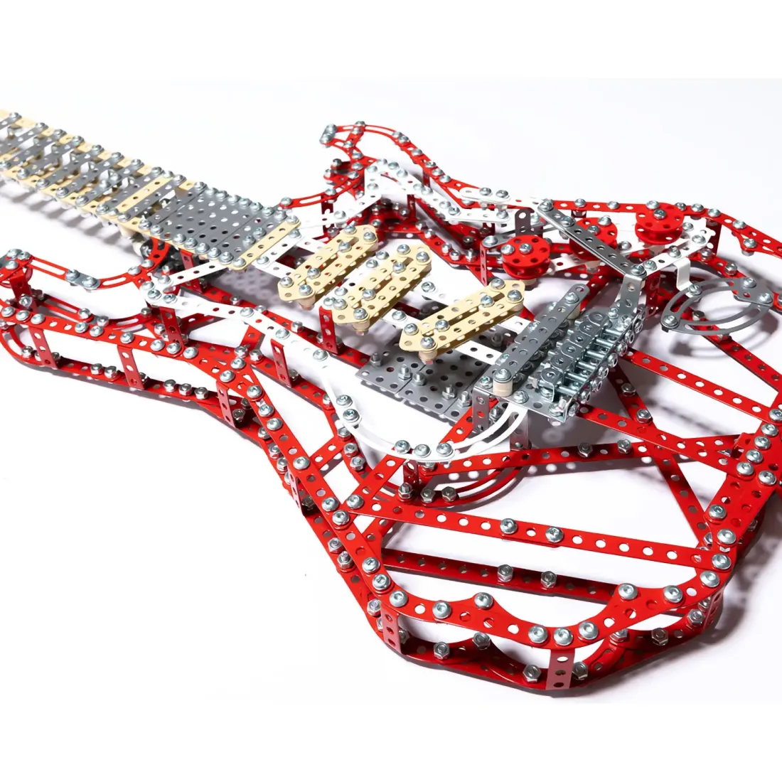 Конструктор металлический Metalcraft DIY 3D Гитара красная 5906018029420