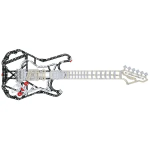 Конструктор металлический Metalcraft DIY 3D Гитара черная 5906018029437