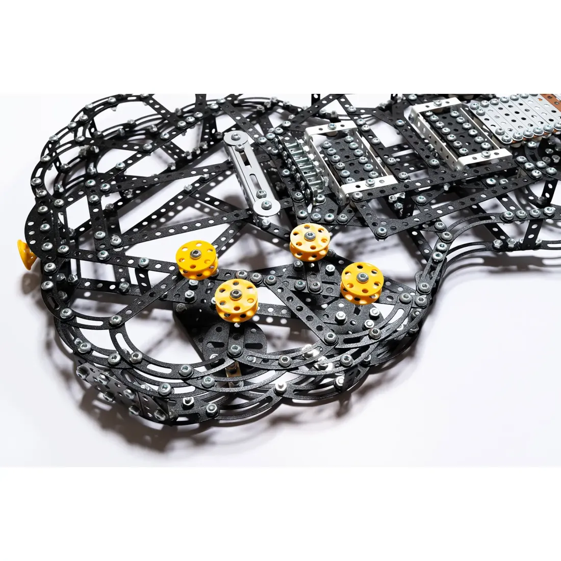 Конструктор металлический Metalcraft DIY 3D Гитара черная 5906018029475