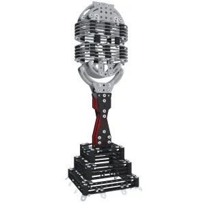 Конструктор металлический Metalcraft DIY 3D Микрофон черный 5906018029949