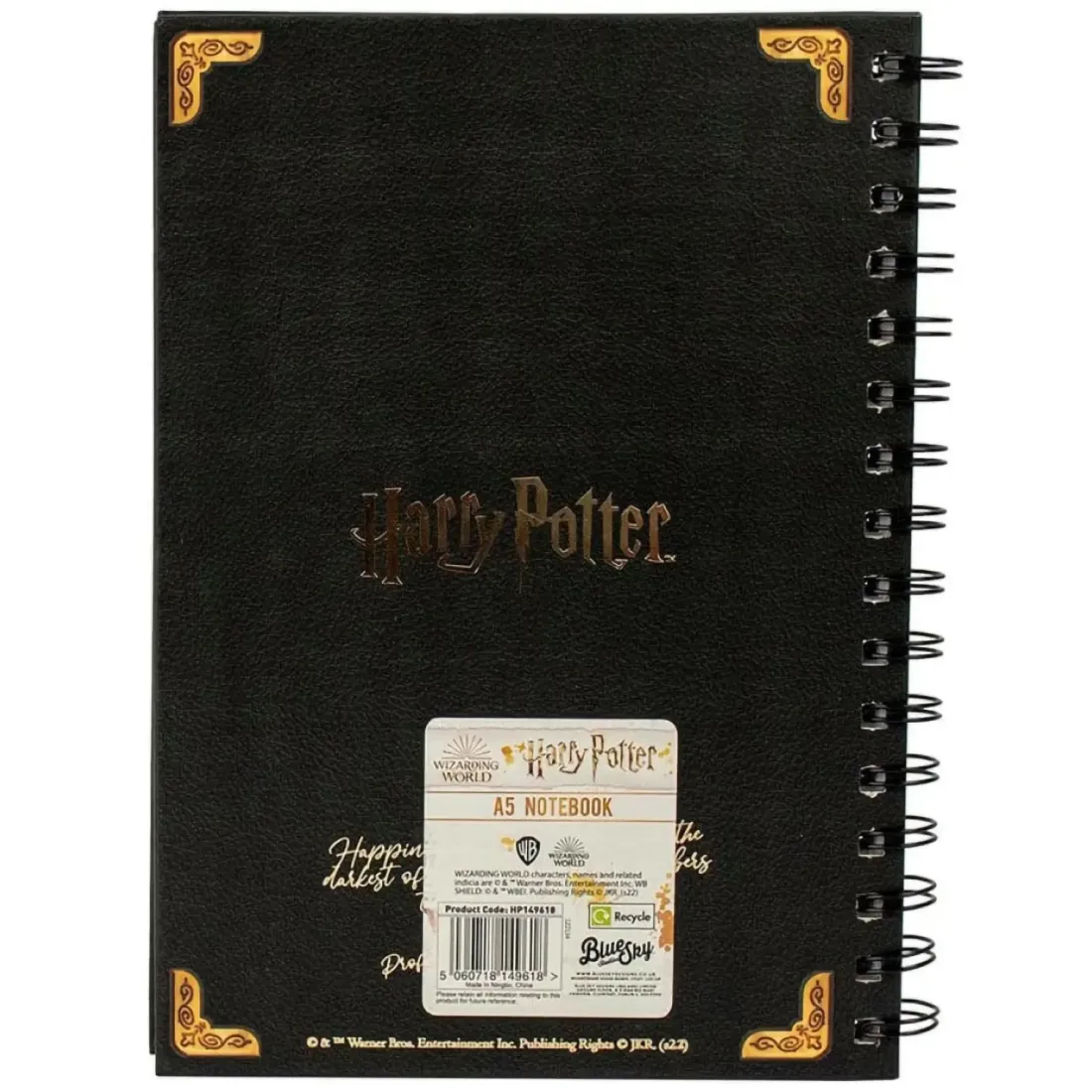 Блокнот Гарри Поттер Wiro А5 5060718149618