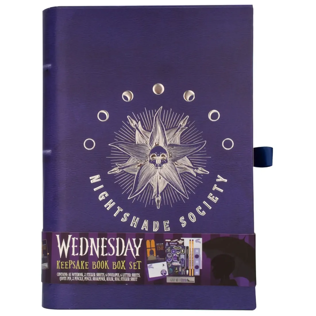Канцелярский набор Nightshade Society (блокнот А5, стикеры, шариковая ручка, 6 конвертов и листов дл