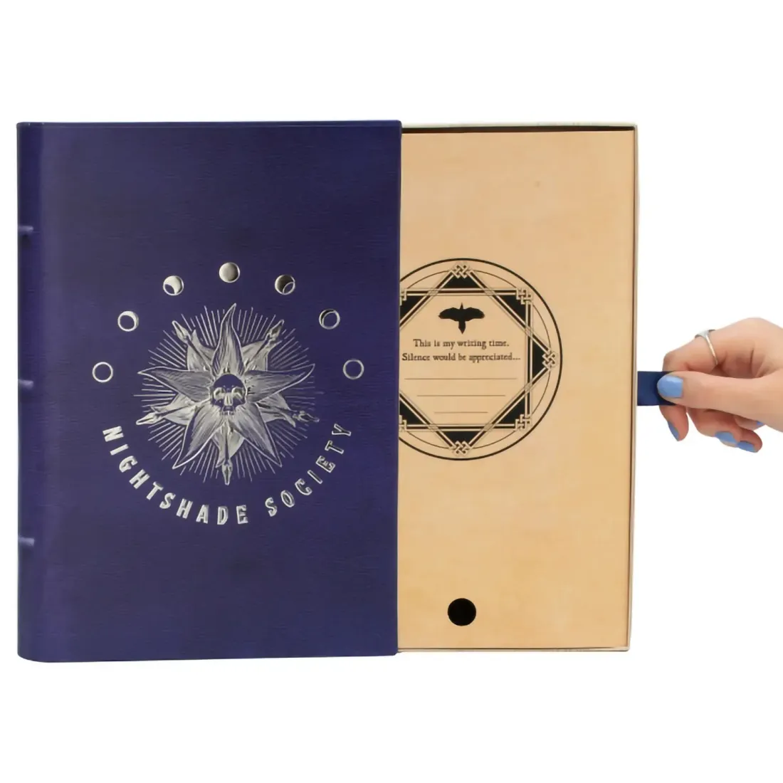 Канцелярский набор Nightshade Society (блокнот А5, стикеры, шариковая ручка, 6 конвертов и листов дл