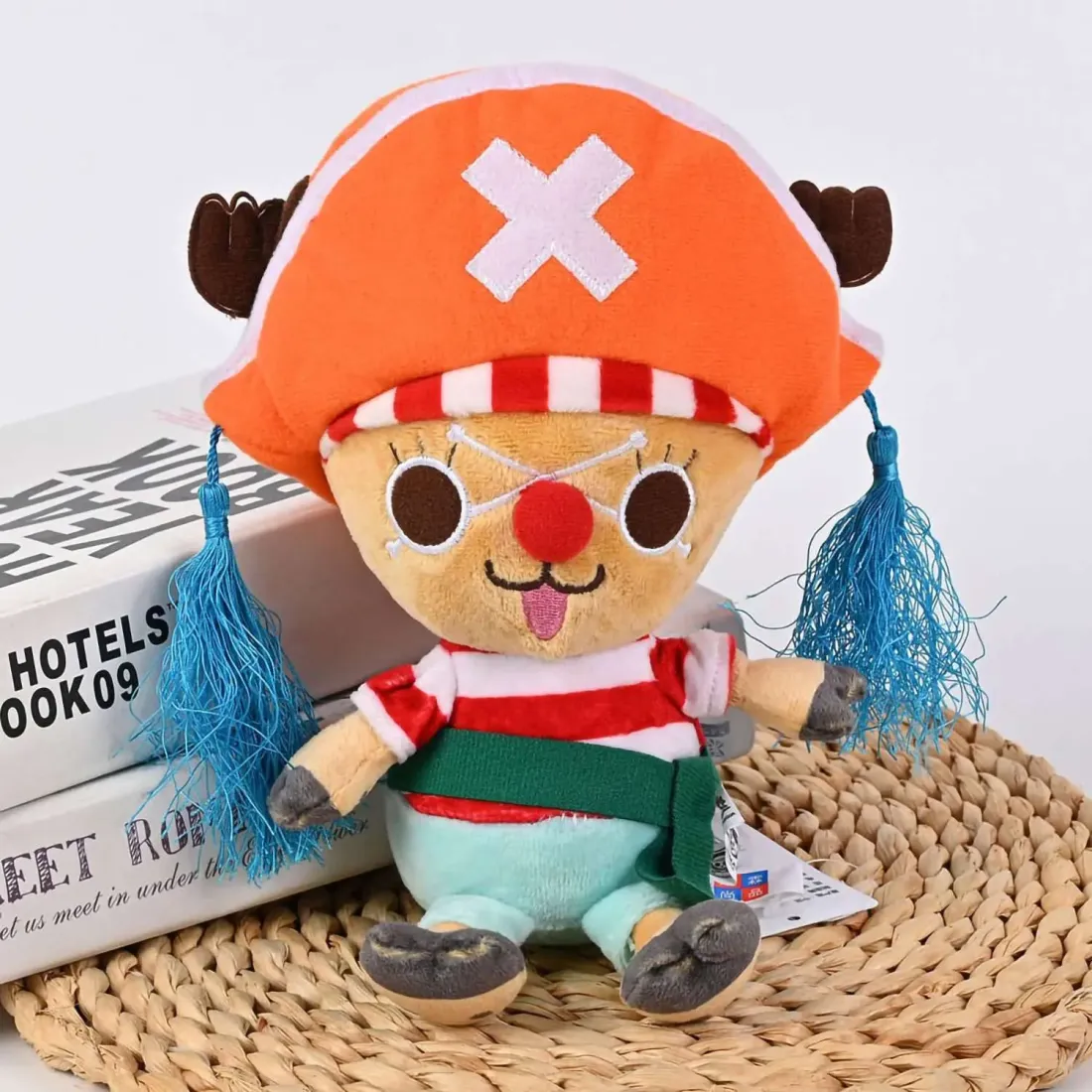 Плюшевая игрушка One Piece Plush Figure Chopper x Buggy 20см 6931080108321