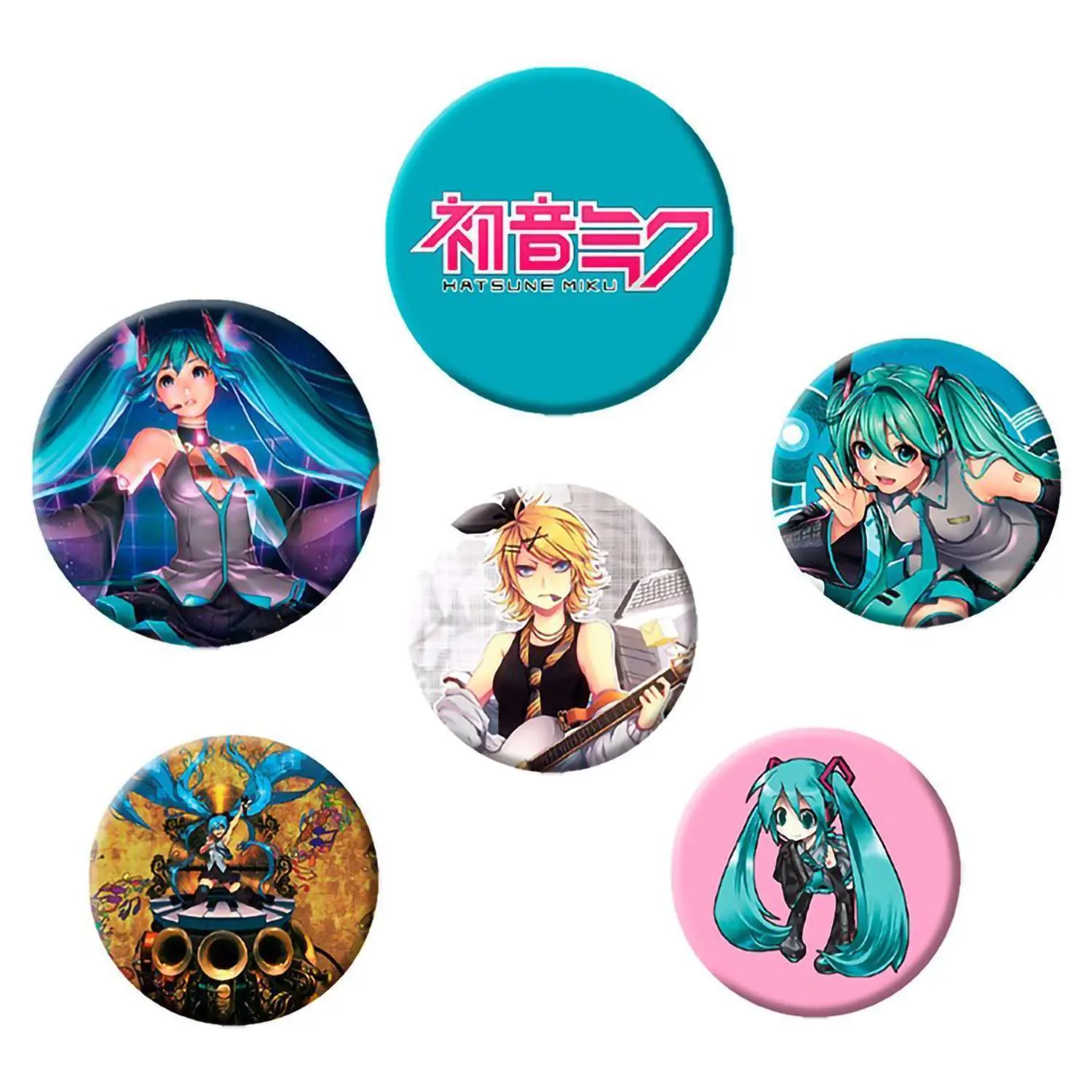 Значок Hatsune Miku Набор из 4 шт BP0719