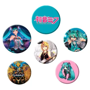 Значок Hatsune Miku Набор из 4 шт BP0719