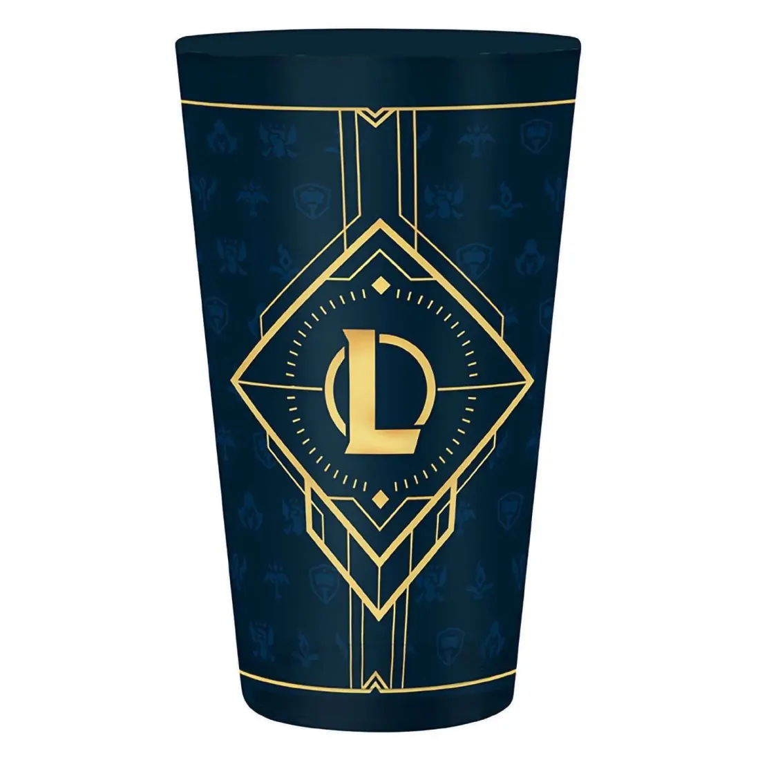Набор подарочный League Of Legends Hextech logo Бокал 400ml + значок + Записная книжка ABYPCK215