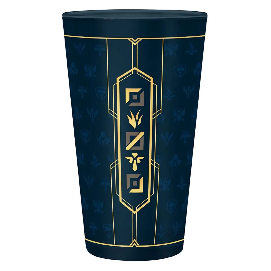 Набор подарочный League Of Legends Hextech logo Бокал 400ml + значок + Записная книжка ABYPCK215