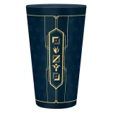 Набор подарочный League Of Legends Hextech logo Бокал 400ml + значок + Записная книжка ABYPCK215