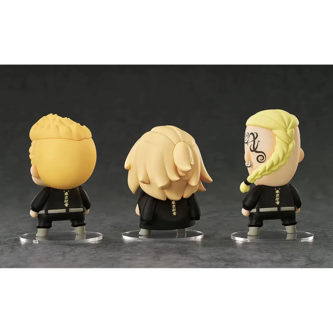 Набор Фигурка Аниме Токийские мстител Такемичи Ханагаки, Манджиро Сано (Майки), Кен Рюгуджи Bkub Ver