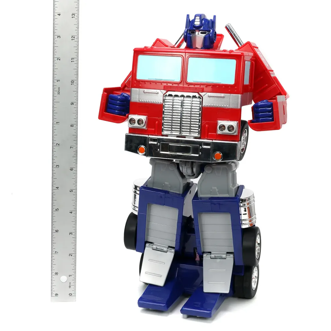 Jada Toys Р/У модель/робот 13.25" Transformers Optimus Transforming RC 33521