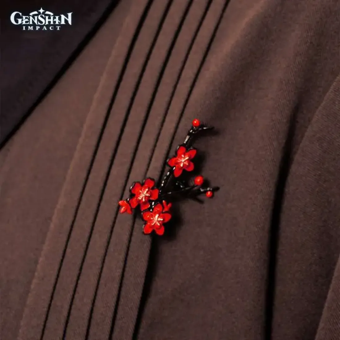 Брошь Genshin Impact Liyue Hutao 6976525009382