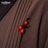 Брошь Genshin Impact Liyue Hutao 6976525009382