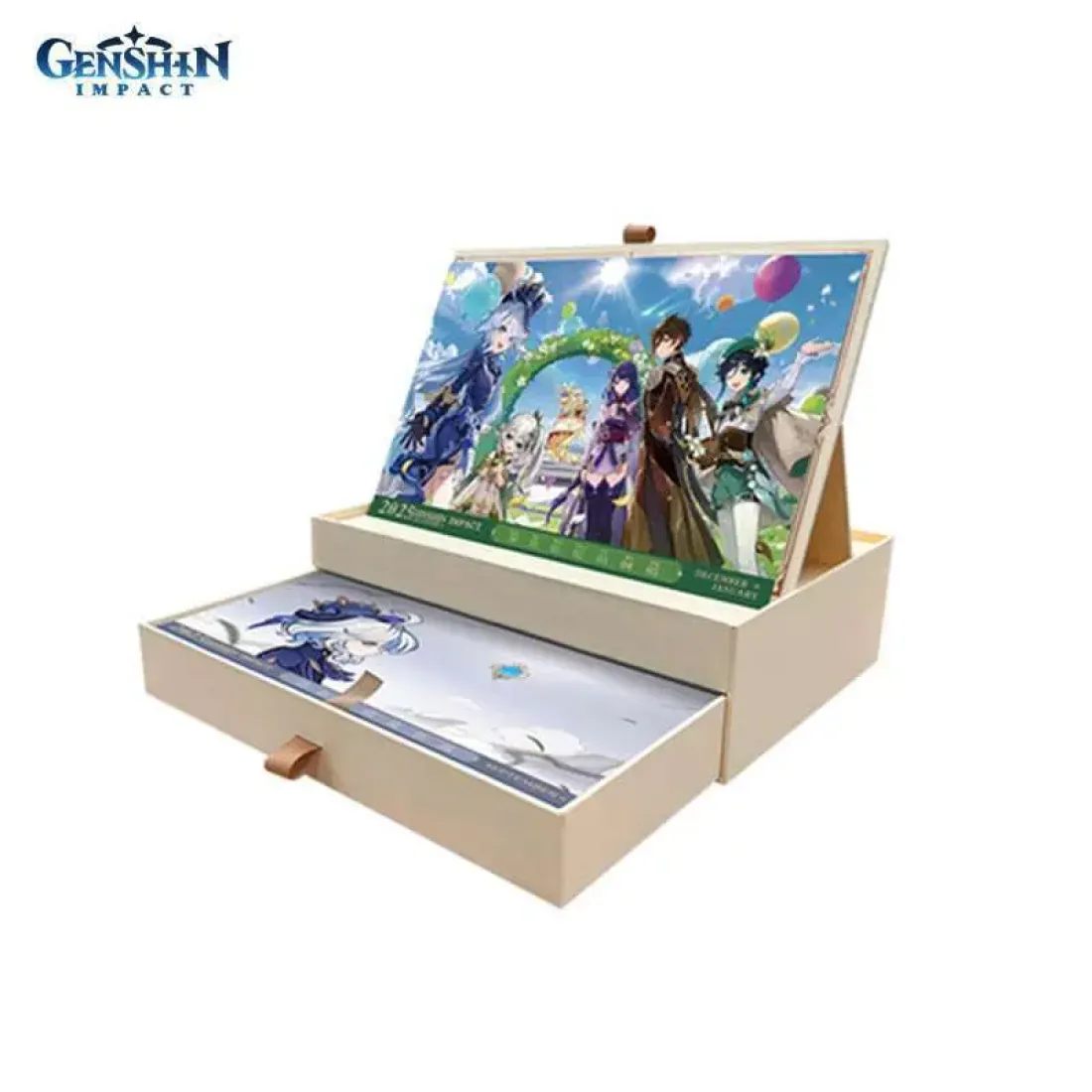 Ежедневник с календарем Genshin Impact 2025 6942421158837