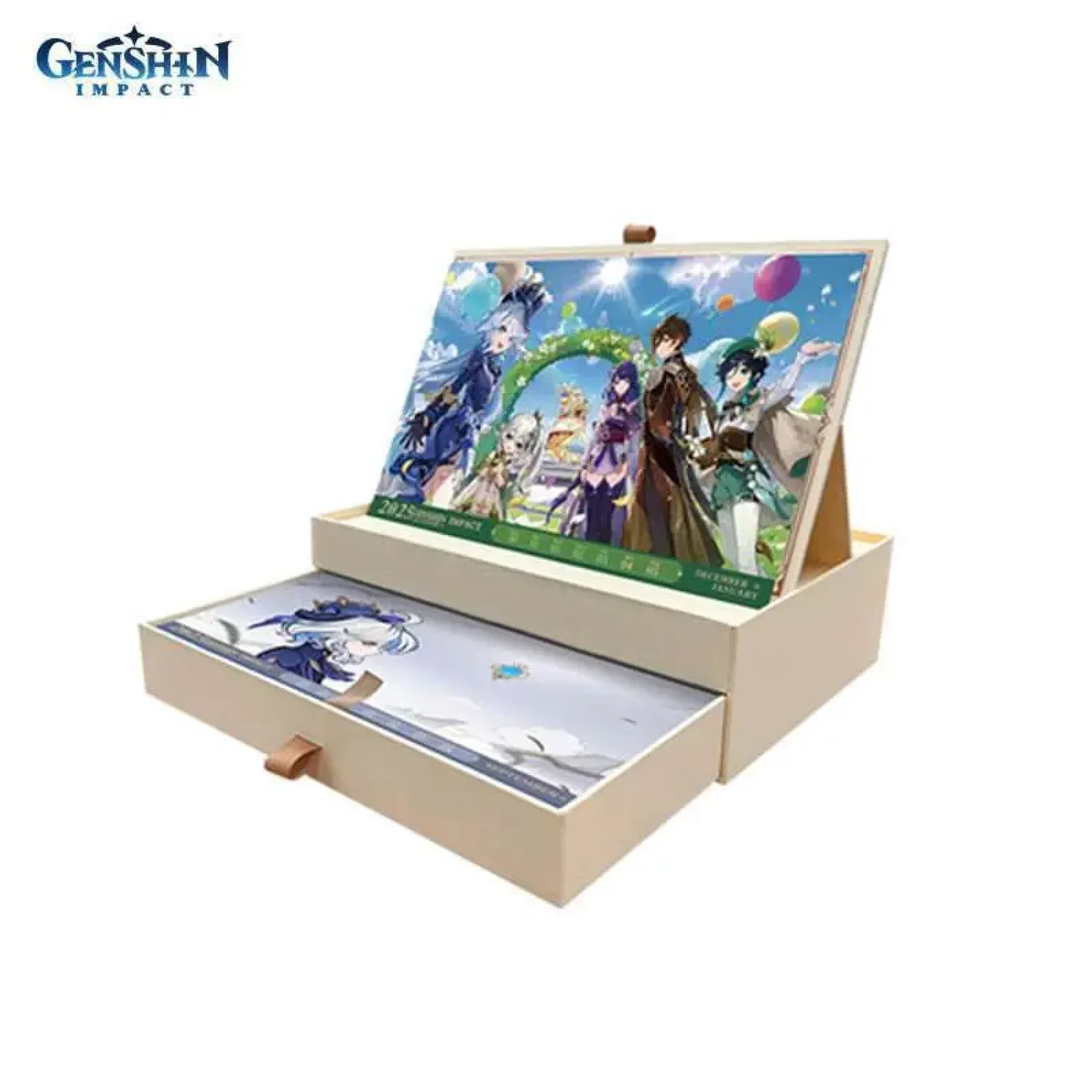 Ежедневник с календарем Genshin Impact 2025 6942421158837