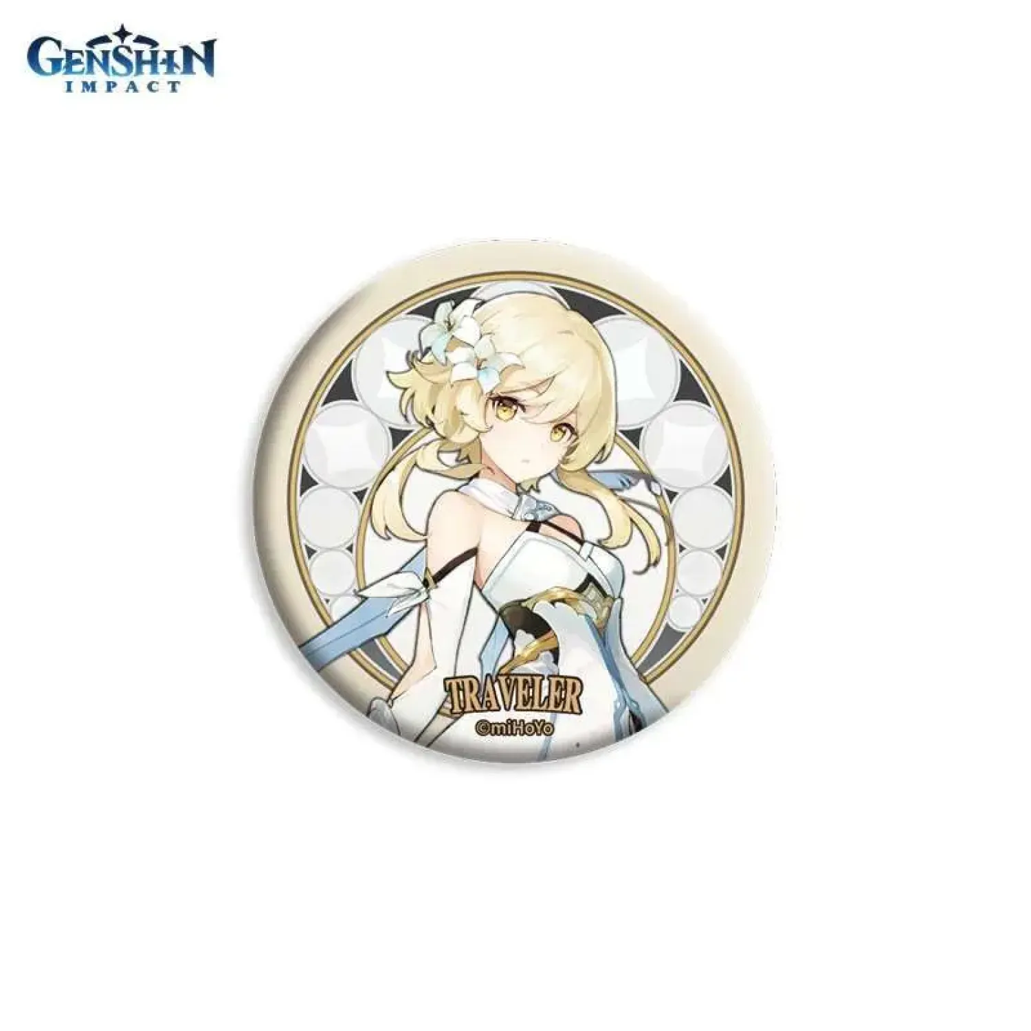 Значок Can Badge Traveler Lumine 6972957482663