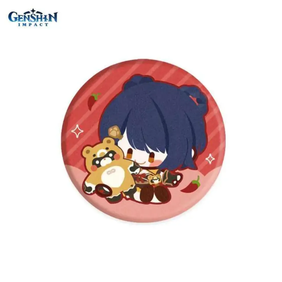 Значок Chibi Character Cloth Badge Exquisite Delicacy Xiangling 6974696618341
