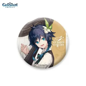 Значок Genshin Concert Melodies of an Endless Journey Can Badge Xiangling 6974096537105