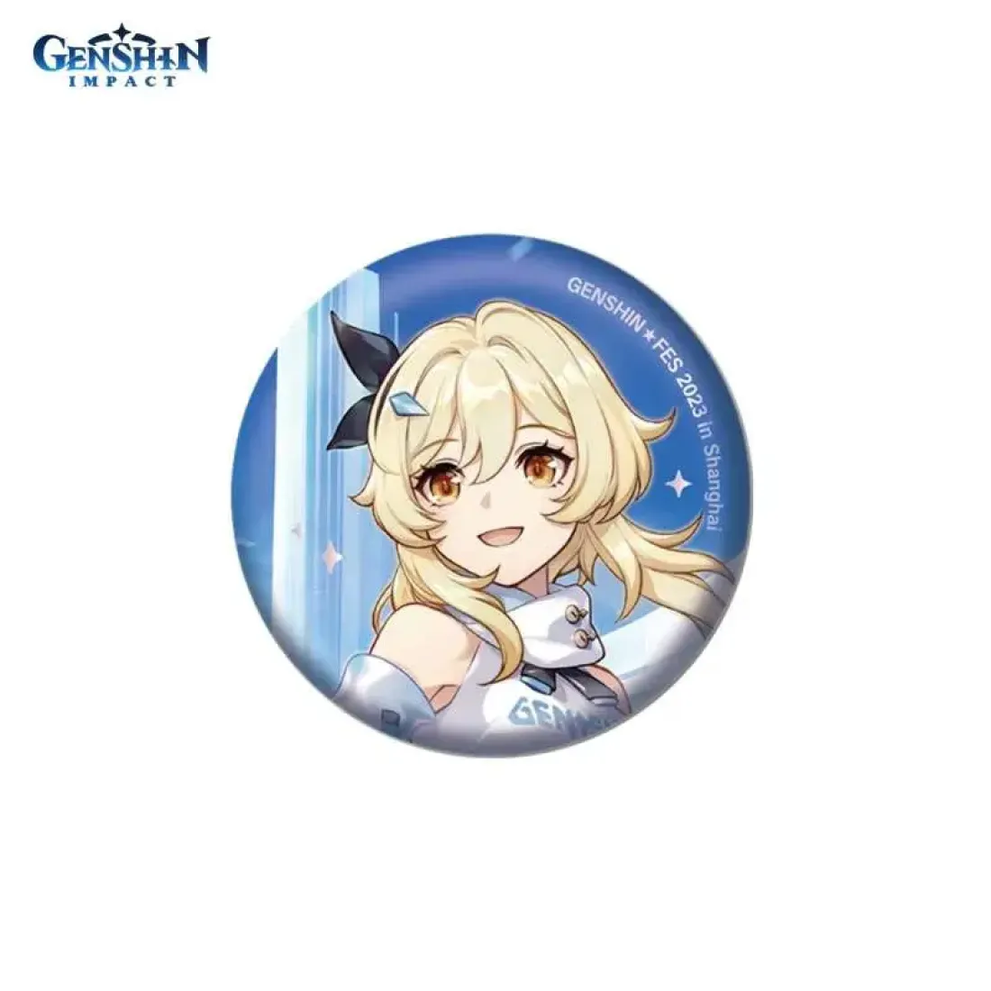 Значок Genshin Fes 2023 Traveler (Lumine) 6976068146322