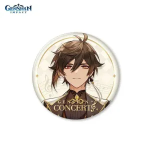 Значок Genshin Impact Captain Earthly Zhongli 6976525001935