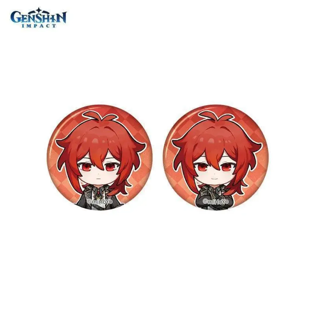 Значок Genshin Impact Diluc  6942421106296