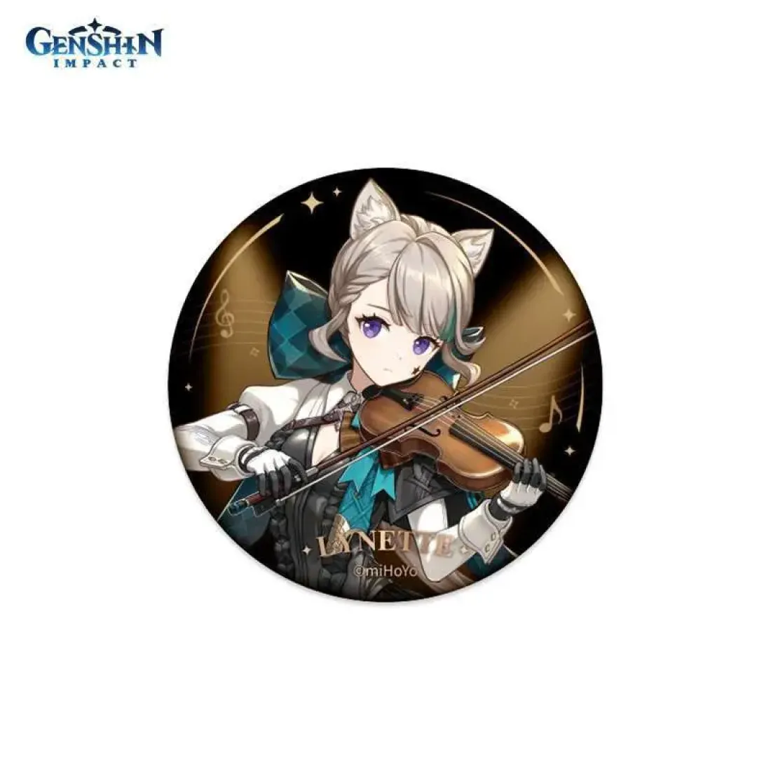 Значок Genshin Impact Endless Sonata Линетт Lynette 6942421134176