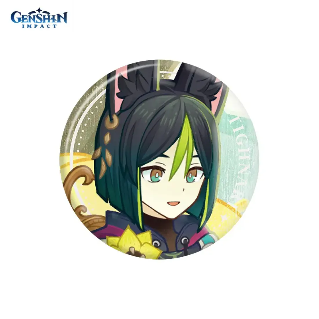 Значок Genshin Impact Тигнари Tighnari Version Preview 6942421156178