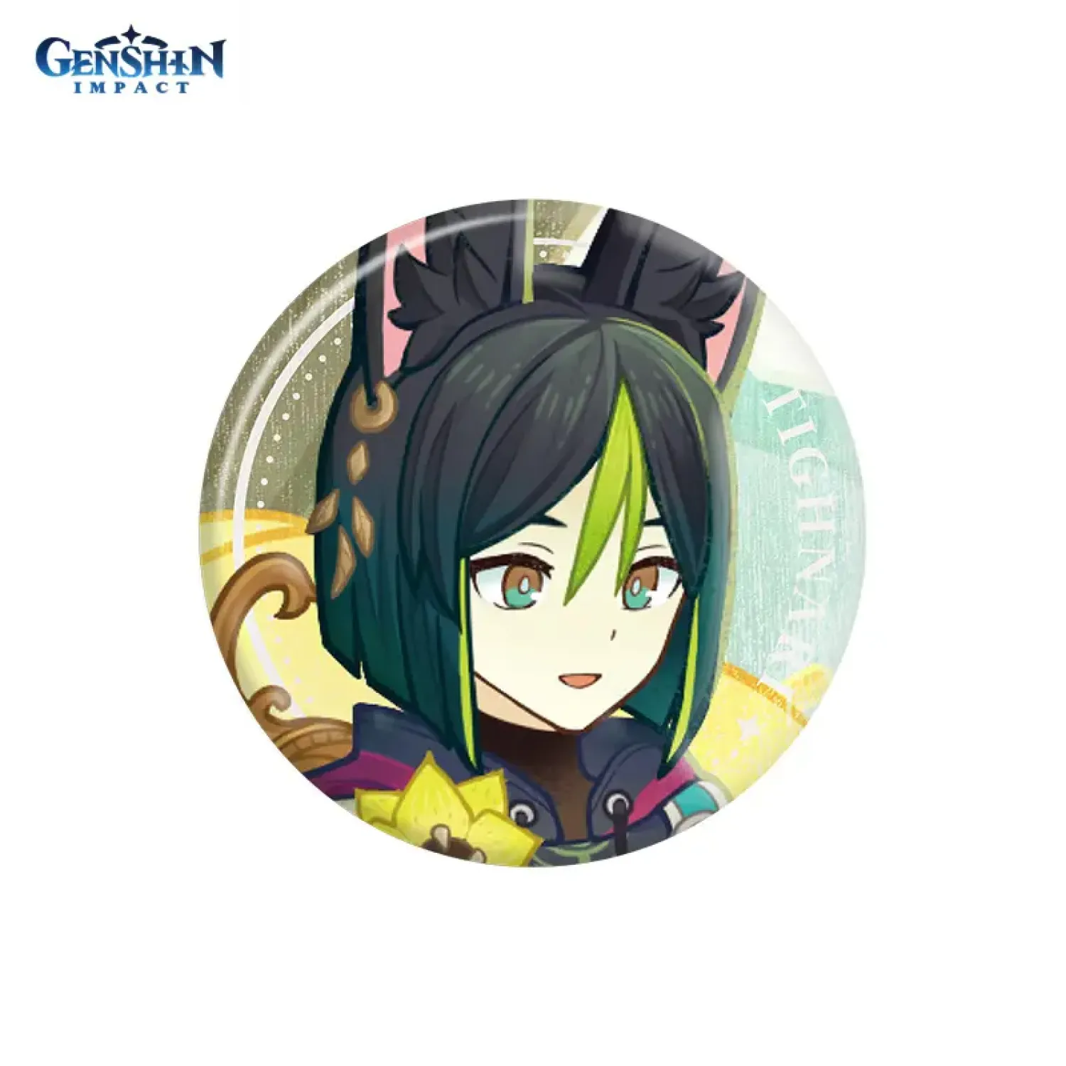 Значок Genshin Impact Тигнари Tighnari Version Preview 6942421156178