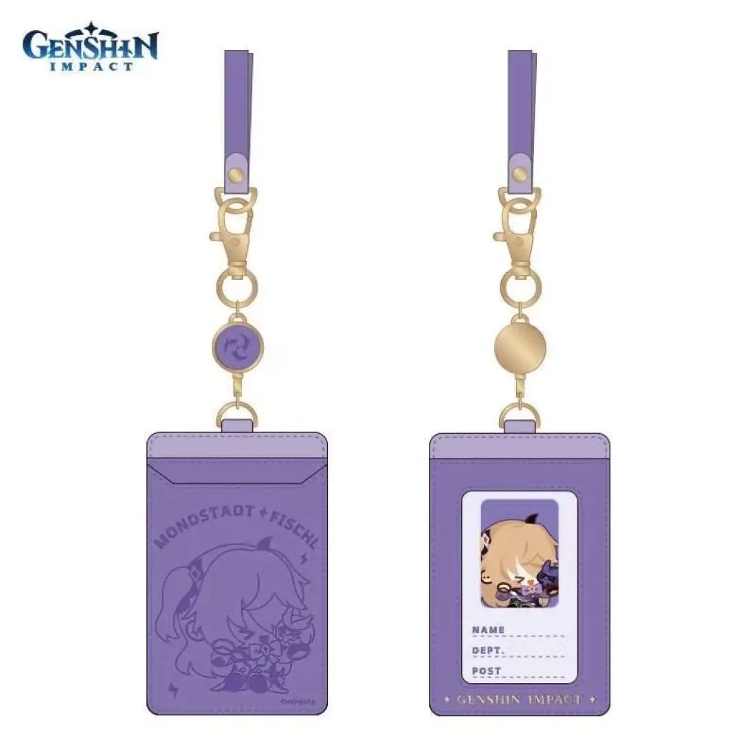 Кардхолдер Chibi Character Card Holder Fischl 6975213681282