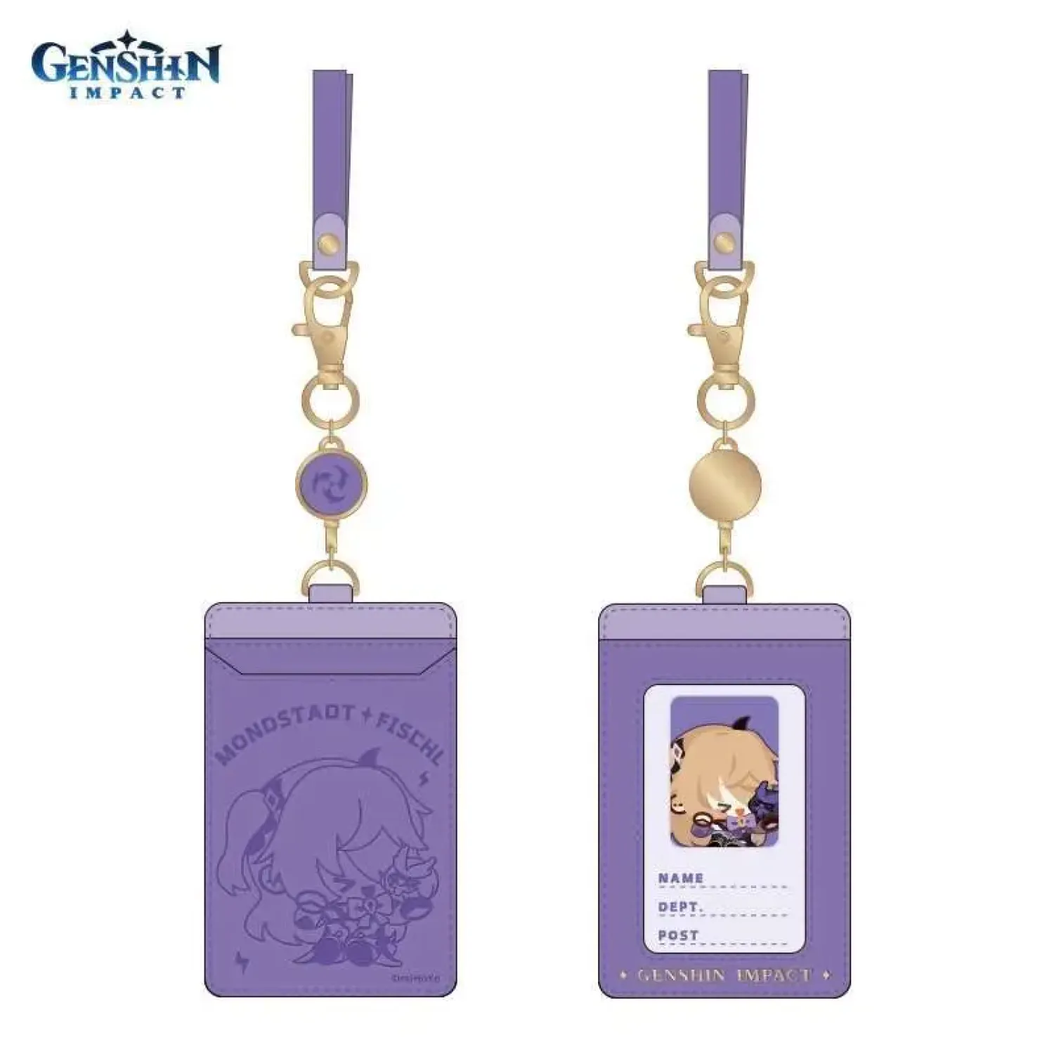 Кардхолдер Chibi Character Card Holder Fischl 6975213681282