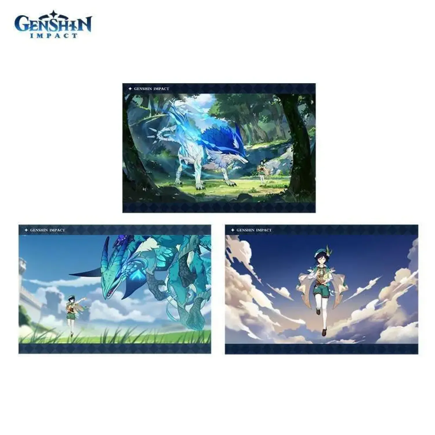 Карточки коллекционные Genshin Impact Venti 6942421114284