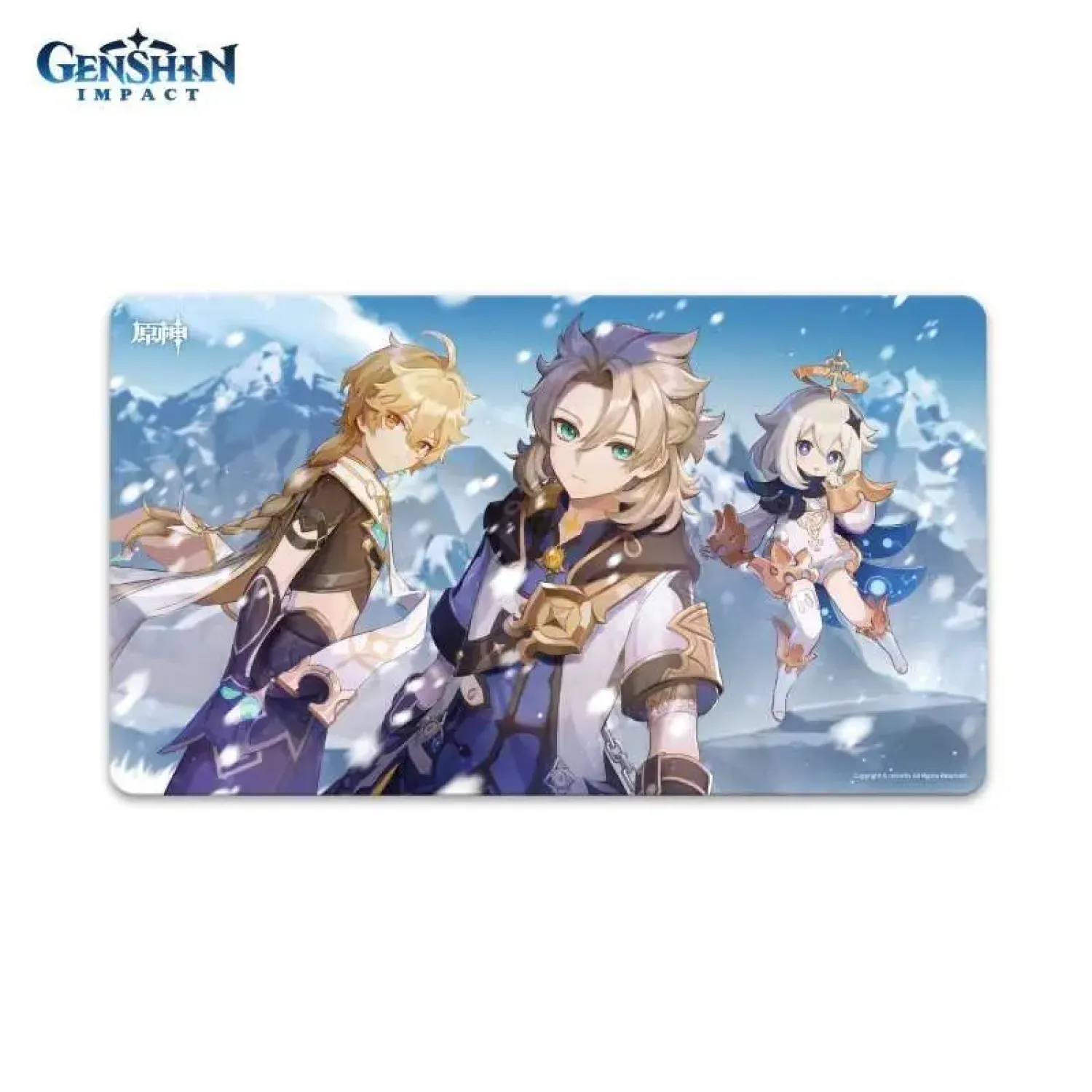 Коврик для мыши 40*70 см Genshin Impact Desk Mat Shadows Amidst Snowstorms 6974696618990