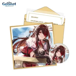 Подарочный набор (конверт/письмо/наклейки/картина/значок) Day of Destiny Series Beidou 6974696612448