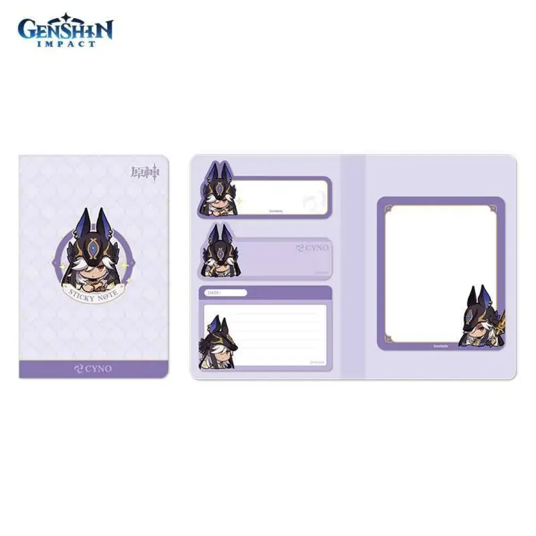 Стикеры для заметок  Chibi Expression Cyno 6975628248940