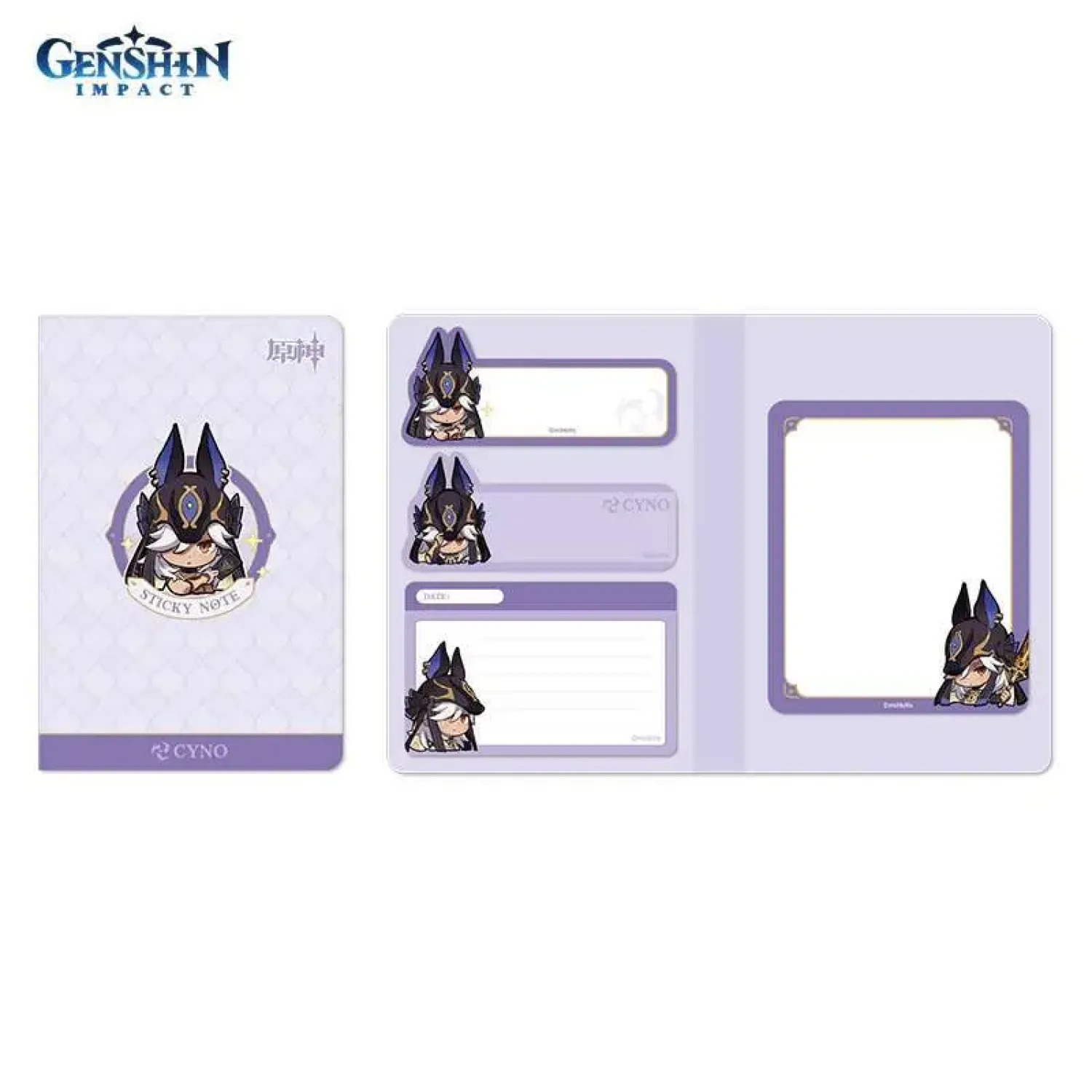 Стикеры для заметок  Chibi Expression Cyno 6975628248940