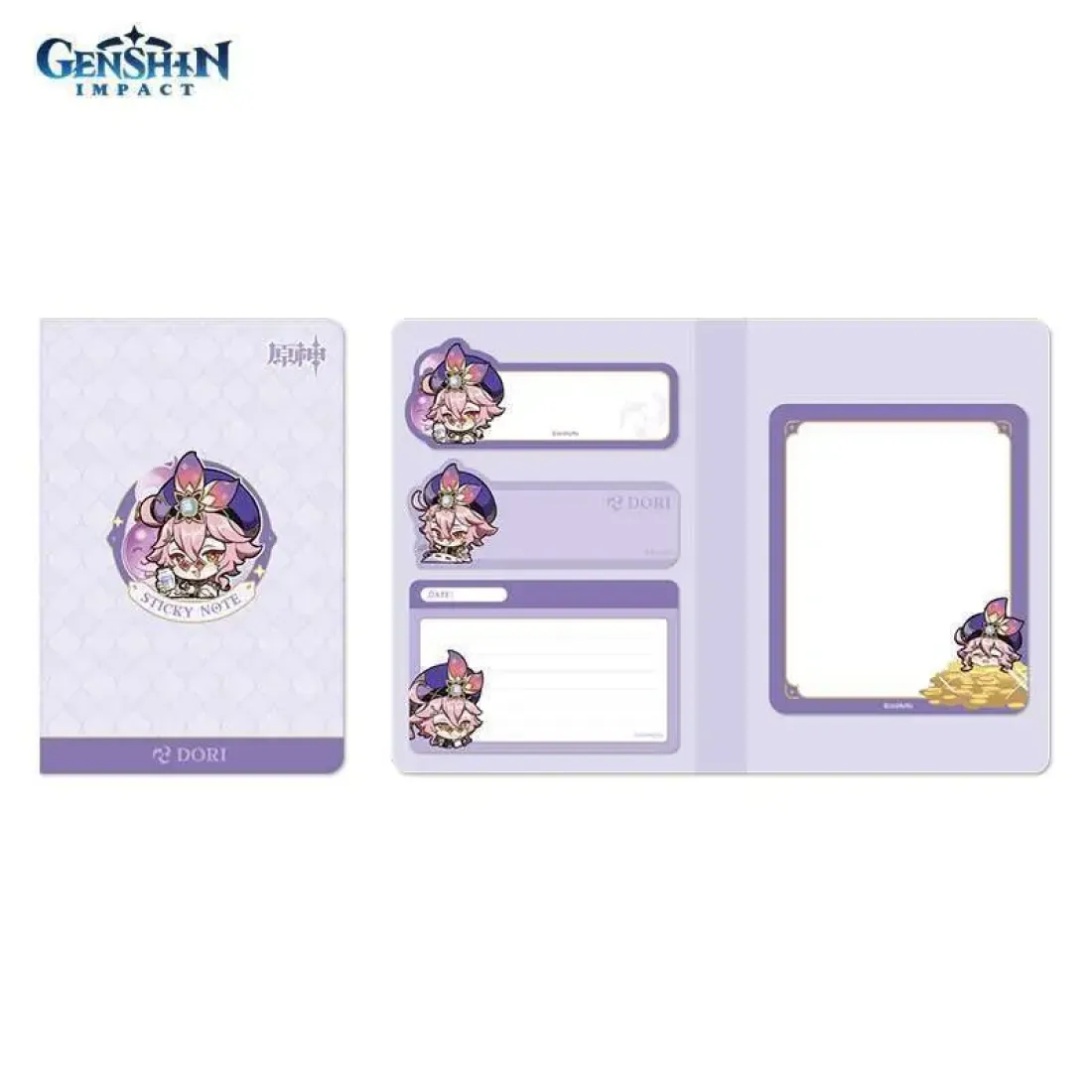 Стикеры для заметок  Chibi Expression Dori 6975628248933