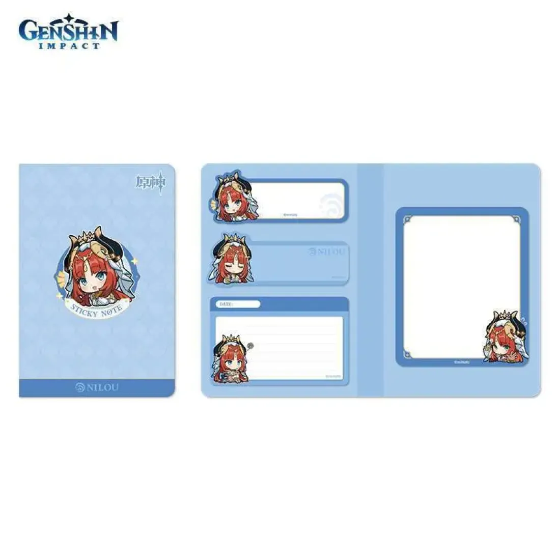 Стикеры для заметок  Chibi Expression Nilou 6975628248926