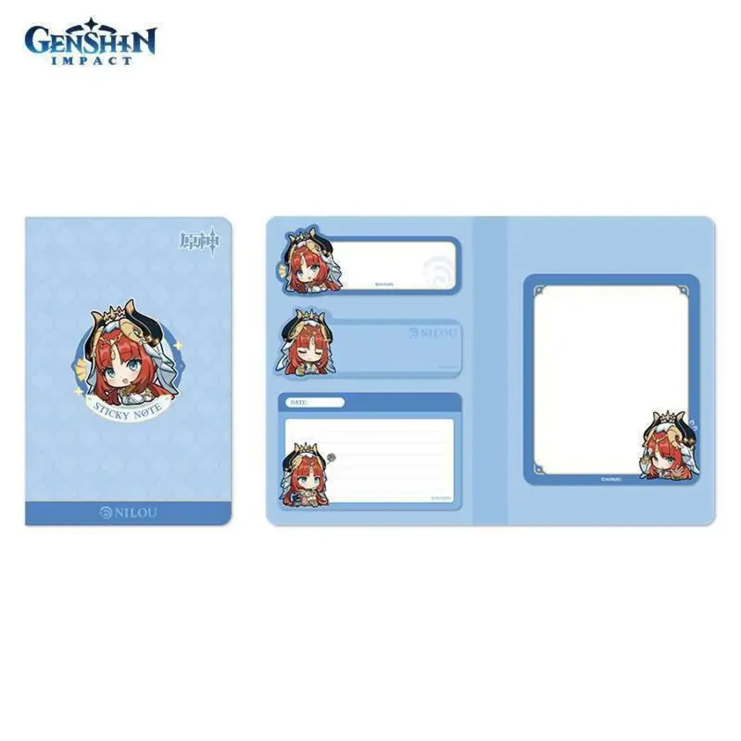 Стикеры для заметок  Chibi Expression Nilou 6975628248926