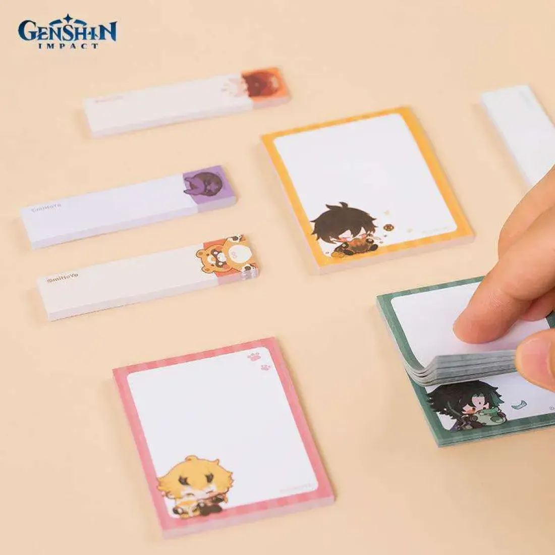 Стикеры для заметок Genshin Impact 6975213681749