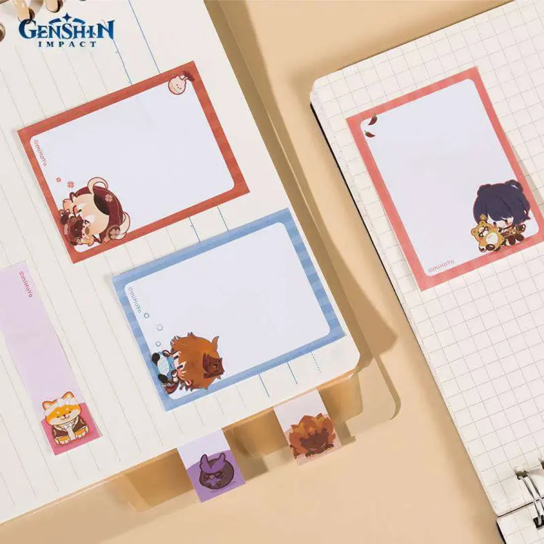 Стикеры для заметок Genshin Impact 6975213681749