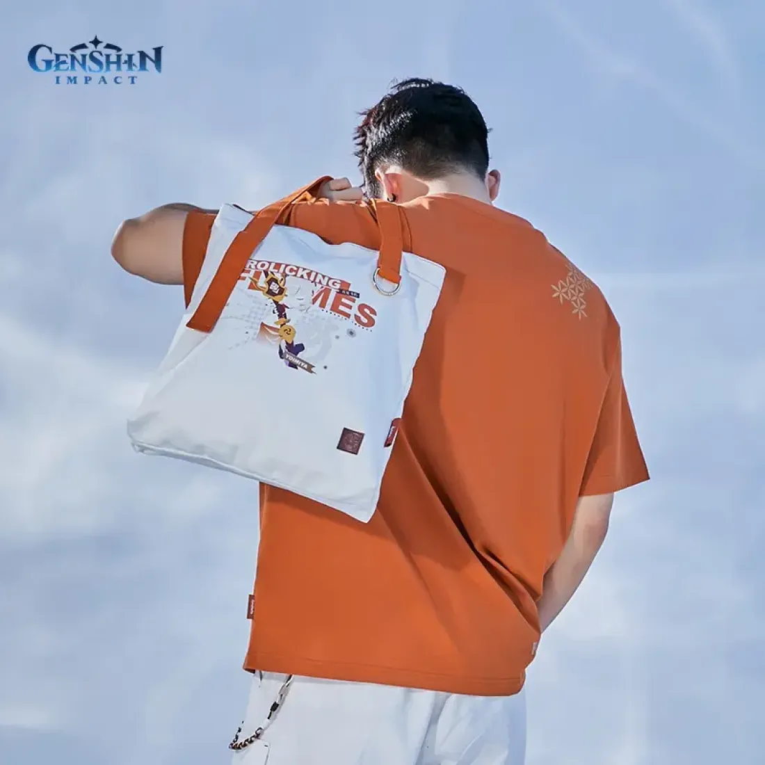 Сумка шоппер Frolicking Flames (Yoimiya) Canvas Tote Bag Yoimiya 6975213688205